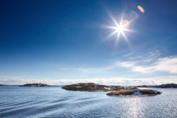 Utsikt över kobbar i Kosterhavet utanför Strömstads kust.